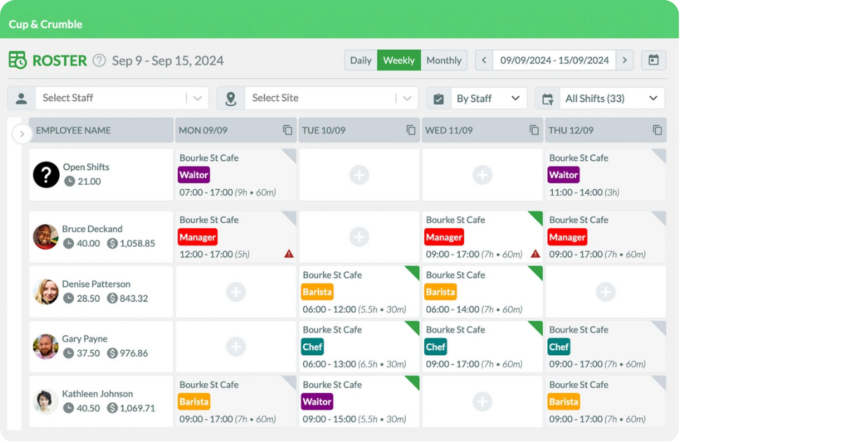 Reinvent shifts with RosterElf Revitalise shift planning in Australian aerospace with RosterElf